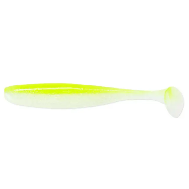 Σιλικονούχο Keitech Easy Shiner – Paddle Tail για LRF και Spinning 4" / 10.1cm #484 Chartreuse Shad