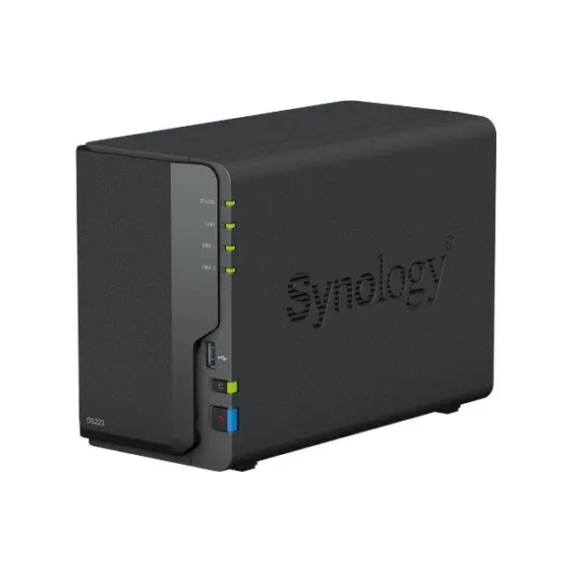 Synology NAS Diskstation DS223 2-bay Black (DS223-8T-00-2) 2
