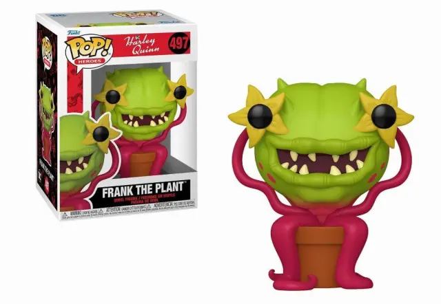 Funko Pop! Heroes: Harley Quinn Animated Series - Frank the Plant #497 Vinyl Figure