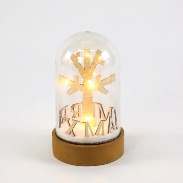 AcaLight Offer ΚΑΛΥΜΜΑ XMAS ΔΕΝΤΡΟ ΠΛΑΣΤΙΚΟ ΣΕ ΣΧΗΜΑ ΜΠΑΛΑΣ 10 MINI LED ΜΕ ΜΠΑΤΑΡΙΕΣ 3xΑΑ IP20 Φ110x190mm