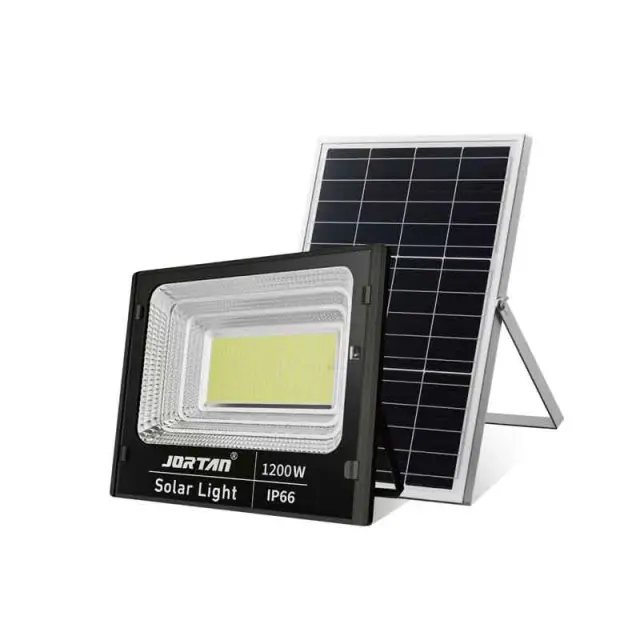 Jortan Ηλιακός Προβολέας Με Τηλεχειριστήριο LED 1200W IP66- Solar Flood Lamp 0274008 2