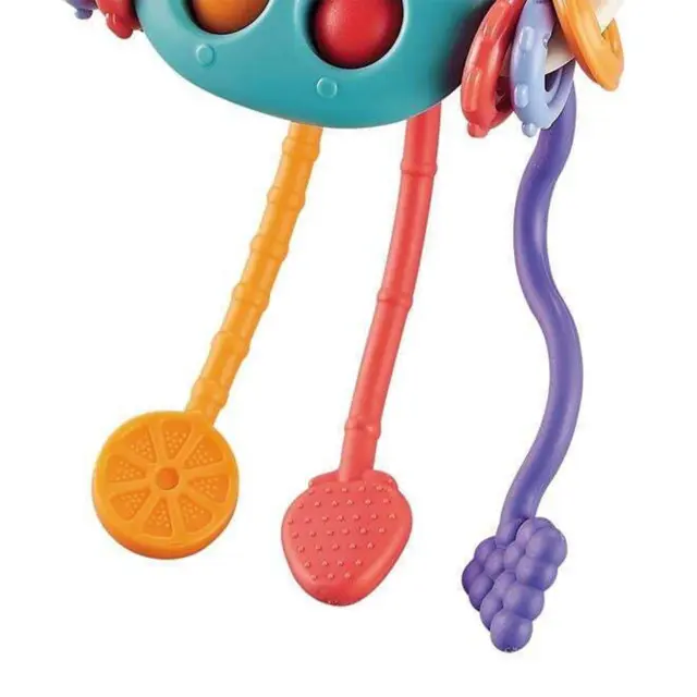 Moni Πολυλειτουργικό Μασητικό Παιχνίδι Baby sensory toy Baby bottle 688-70 blue 3801005602537 3