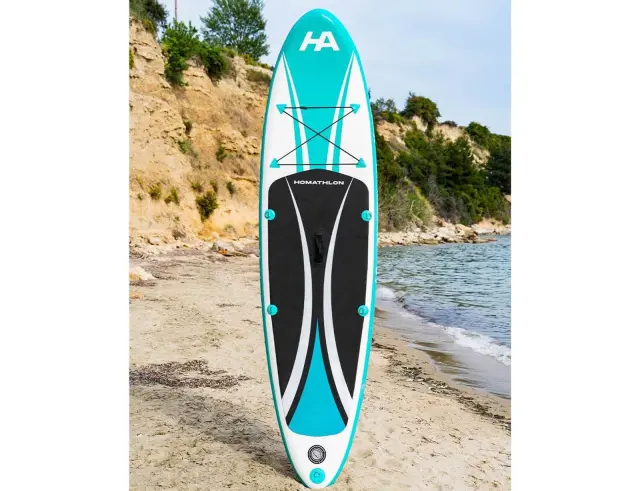 Σετ Φουσκωτή Σανίδα SUP Malibu HomAthlon με διαστάσεις 305x76x15cm - Περιλαμβάνονται κουπί, αντλία και τσάντα μεταφοράςMalibu HA-25031 2