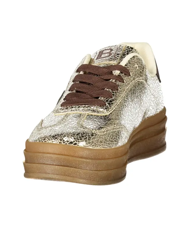 Laura Biagiotti – Γυναικεία Sneakers 9804-GOLD Χρυσό 3