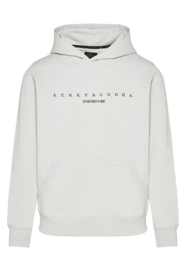 Funky Buddha ανδρική φούτερ μπλούζα με κουκούλα FBM014-009-06-1