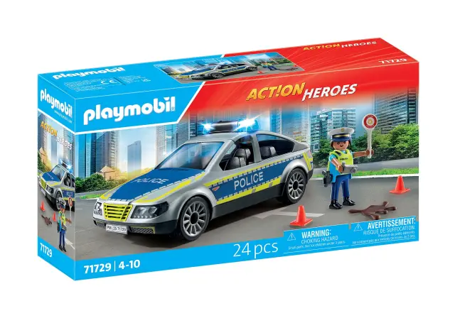 Playmobil Action Heroes Περιπολικό όχημα αστυνομίας / 71729 (Playmobil)