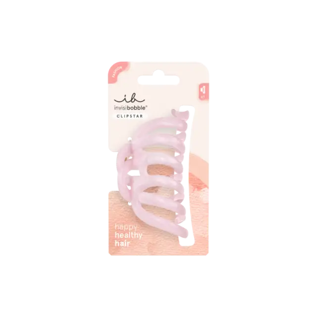 Invisibobble Clipstar Rose Glimmer Κλάμερ Μαλλιών 1τμχ