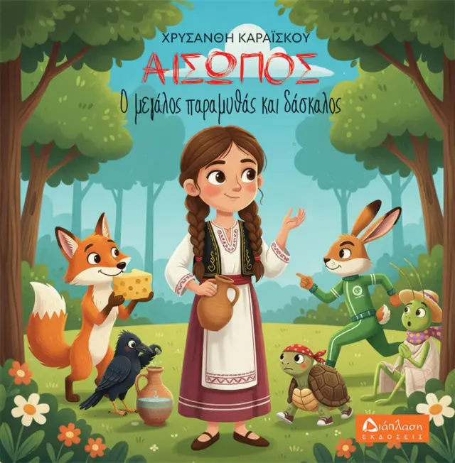 Αίσωπος: Ο μεγάλος παραμυθάς και δάσκαλος / Χρυσάνθη Καραΐσκου (Διάπλαση)