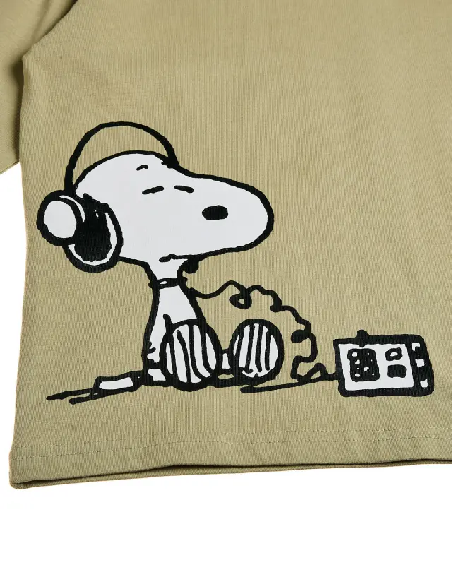 Μπλούζα Snoopy με ανάγλυφα γράμματα 2