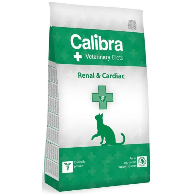 Calibra Veterinary Diets Renal & Cardiac Για Γάτες 2Kg Μονόχρωμο