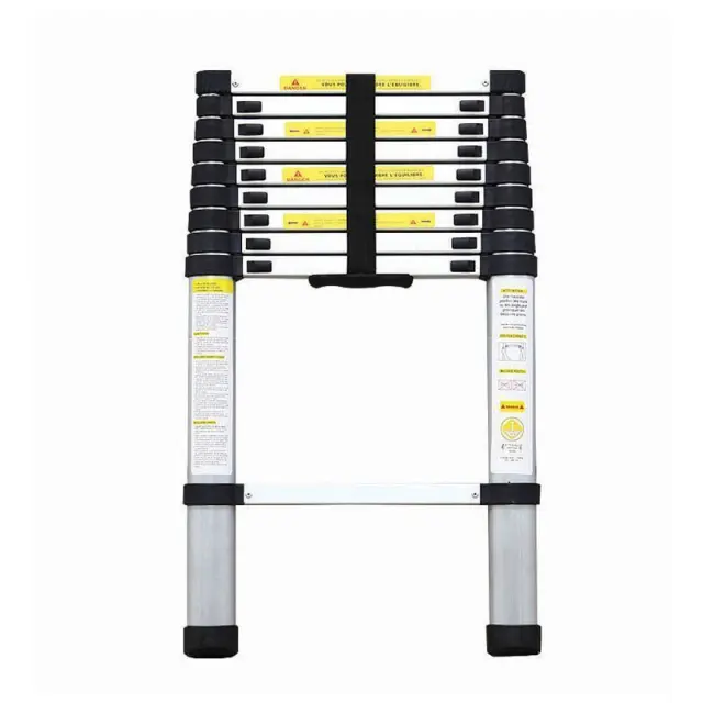 BORMANN BHL7010 - BORMANN BHL7010 Σκάλα Τηλεσκοπική Αλουμινίου 10 Σκαλιά (022770)