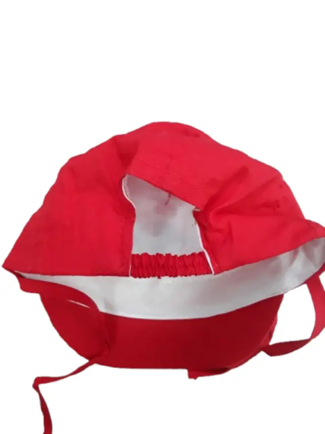 Παιδικό Καπέλο Jockey με Κορδονάκια Bebe Red Berry Sweet 7120779 - 48 cm (12-18m) 3