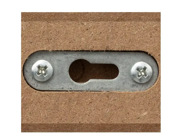 Γωνιακό Ράφι τοίχου 5five με διαστάσεις 25x25x3.8cm - Σε απόχρωση ξύλου 181396C 2
