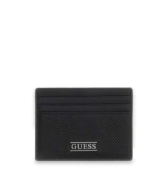 Καρτοθήκη GUESS Boston SMBOSPLEA25 Μαύρο