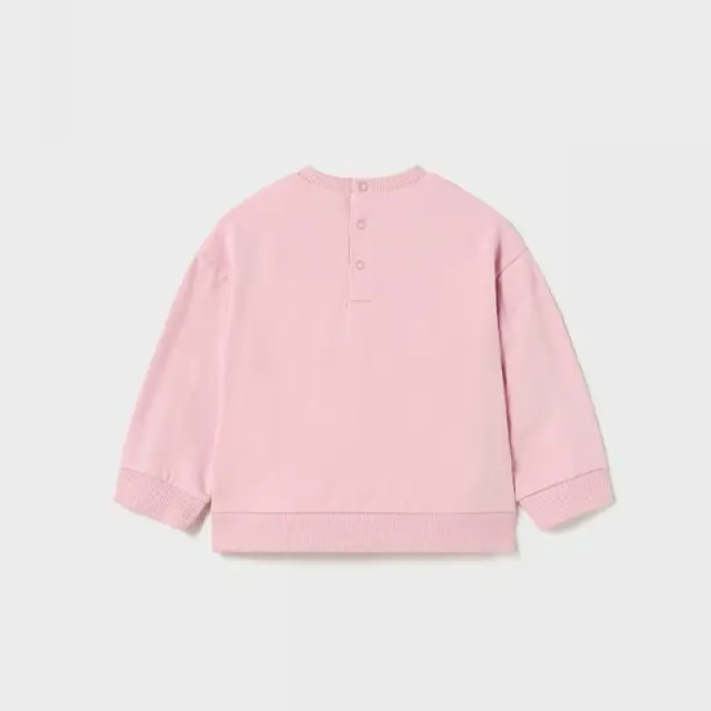 Baby 6 μηνών έως 4 ετών Φούτερ Better Cotton ecofriends ροζέ - 12M 3