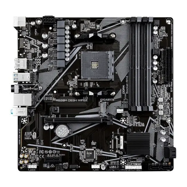 Gigabyte Motherboard A520M DS3H WiFi6E (A520M DS3H WF6E) 2