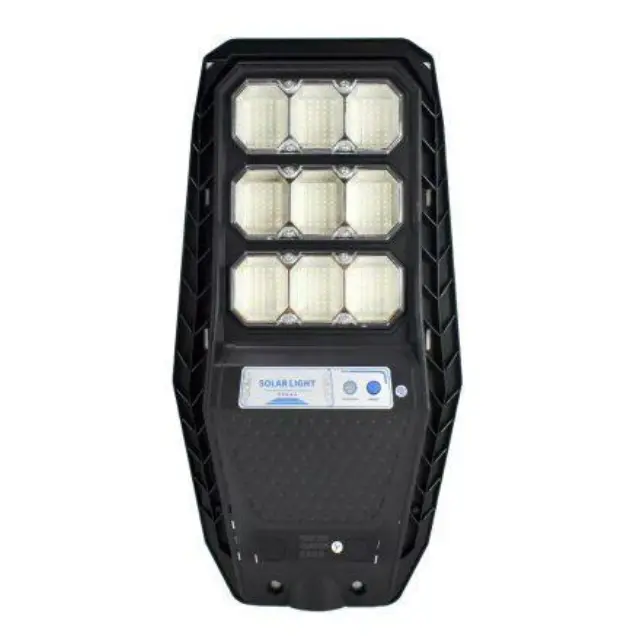Ηλιακός Φωτιστικό Δρόμου LED 300W Λευκού Φωτισμού JORTAN J-300W – Μαύρο