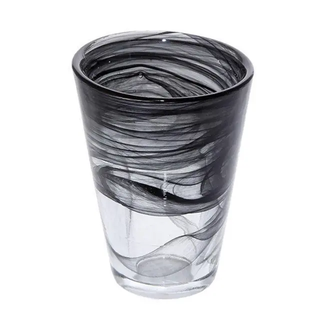 Ποτήρι Atlas Alabaster Μαύρο 270ml Φ9x13cm Espiel HOR1018K6