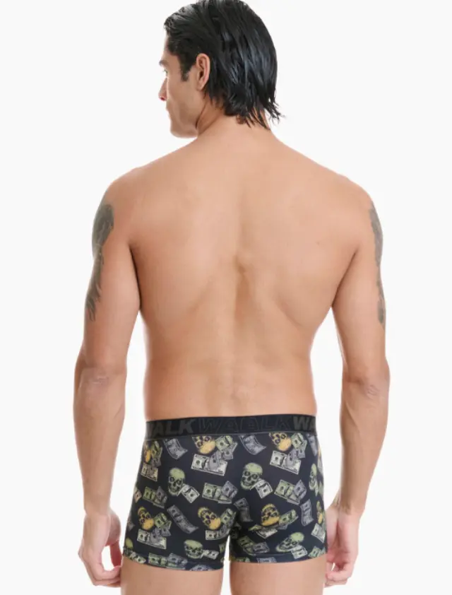 Walk ανδρικό boxer Skulls W1754-9-1 - XXL 2