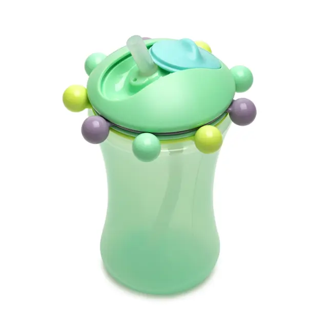 Melii Παιδικό Ποτηράκι Abacus 340ml για 12+ μηνών Πράσινο MEL11900