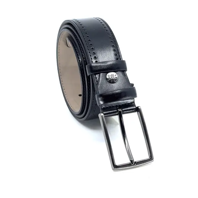 Μαύρη Ζώνη P.U. Leather 3,5 cm 3