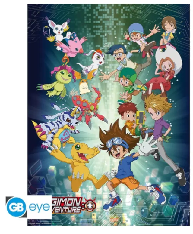 DIGIMON Αφίσα Digi-World (52x38cm)