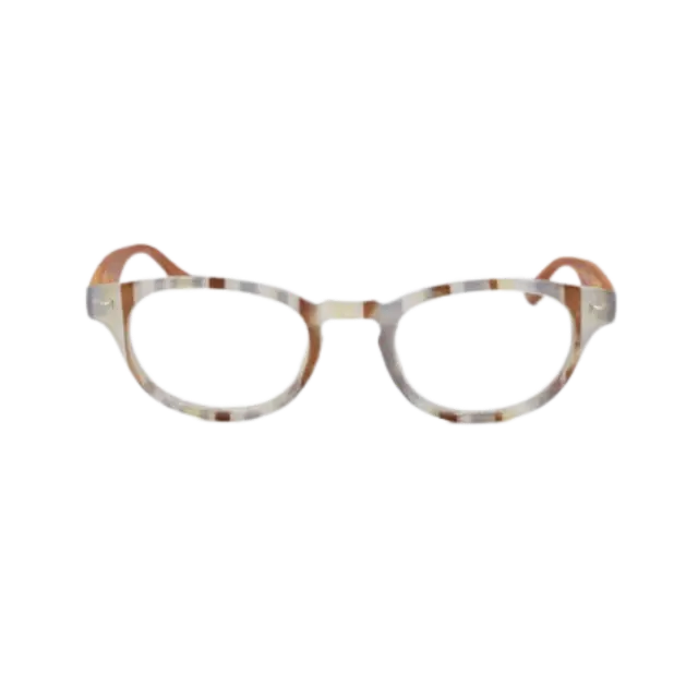 Frog Optical Γυαλιά Πρεσβυωπίας F246 Χρώμα Μπεζ Ταρταρούγα/Τύπου Ξύλινο +1.25