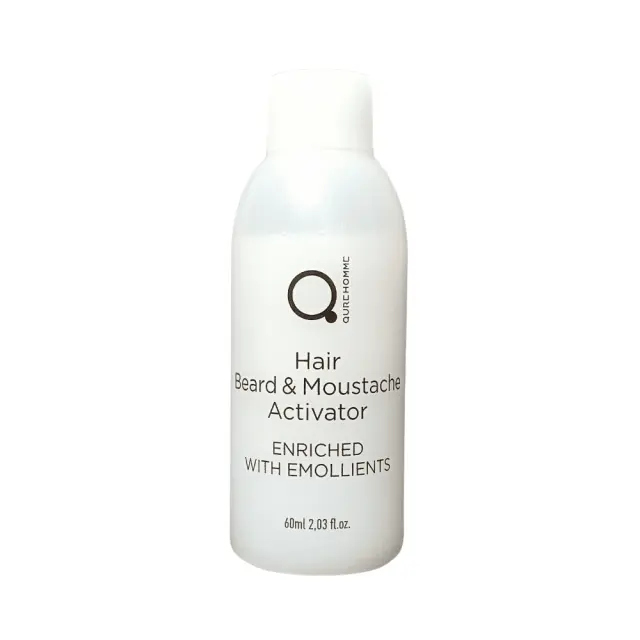 Hair Beard and Mustache Activator 60ml by QureHomme - Ενεργοποιητής Βαφής