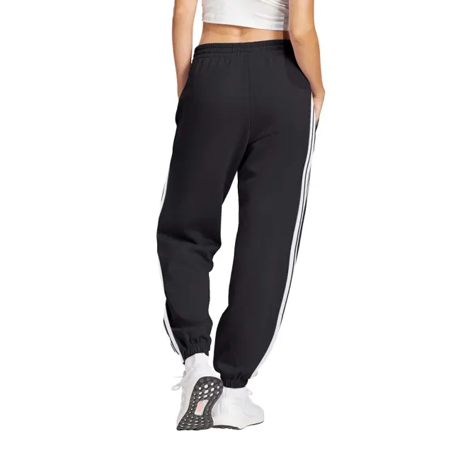 adidas Sportswear Women's 3Stripes French Terry Cuffed Pants Μαύρο JD5302 (adidas Sportswear) - Large 2