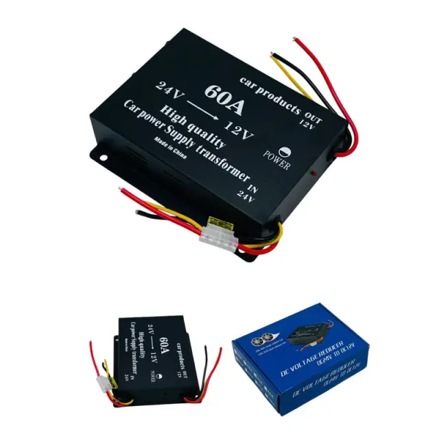 ΜΕΤΑΣΧΗΜΑΤΙΣΤΗΣ ΑΥΤΟΚΙΝΗΤΟΥ 60A ΑΠΟ 24V ΣΕ 12V PT-05239
