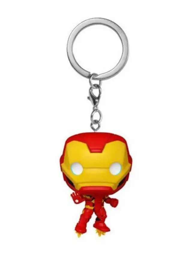 Φιγούρα μπρελοκ Funko Pocket Pop Marvel: New Classics - Iron Man Vinyl Figure Keychain