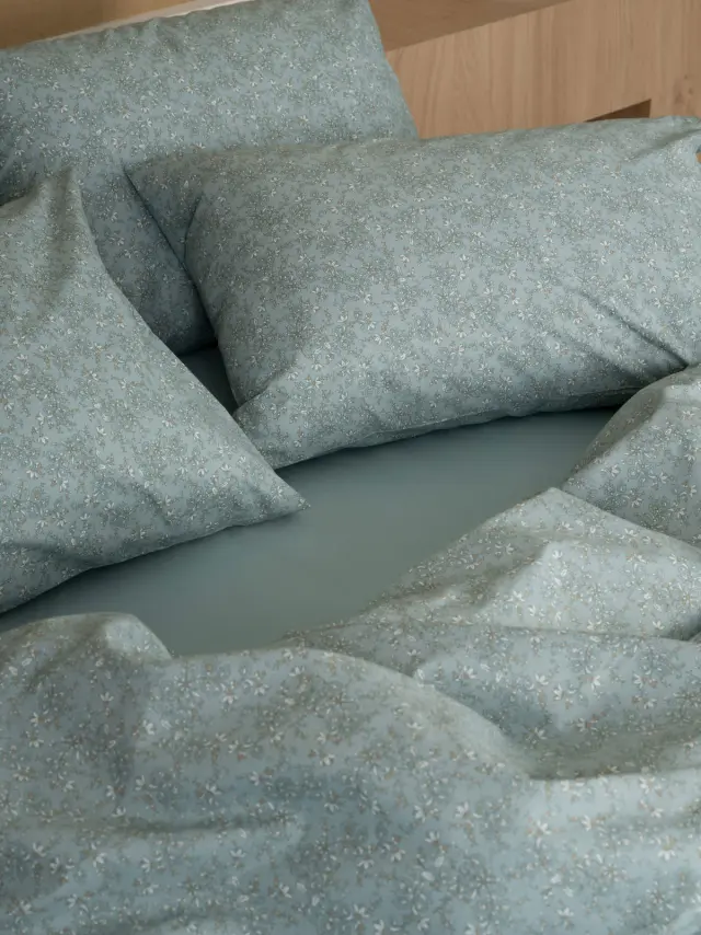 Παπλωματοθήκη Cotton Feelings 928 Aqua Μονή (170x250) Sunshine