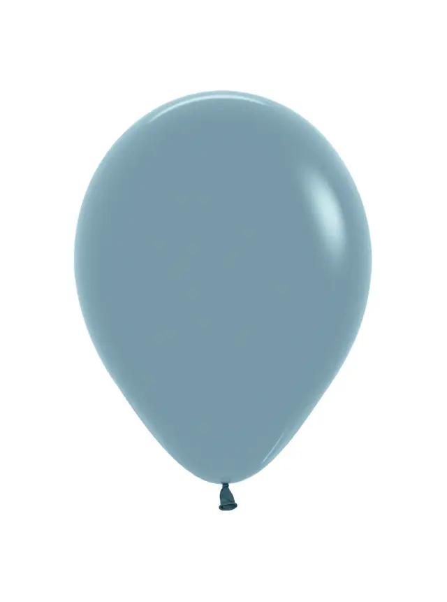 Μπαλόνια λατεξ 9 Μπλε / 50 τεμ - Pastel Dusk Blue