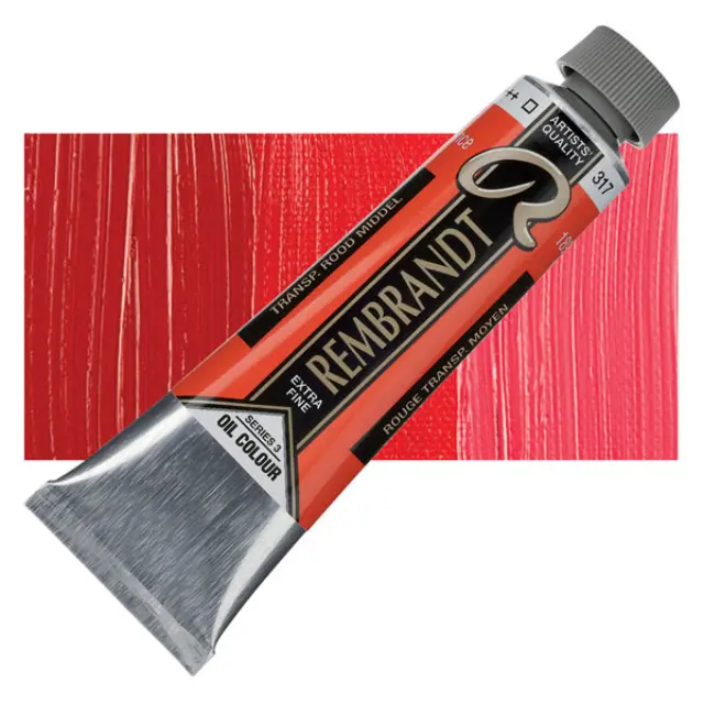 Λάδι Talens Rembrandt - 317 Transparent Red Medium - 40ml