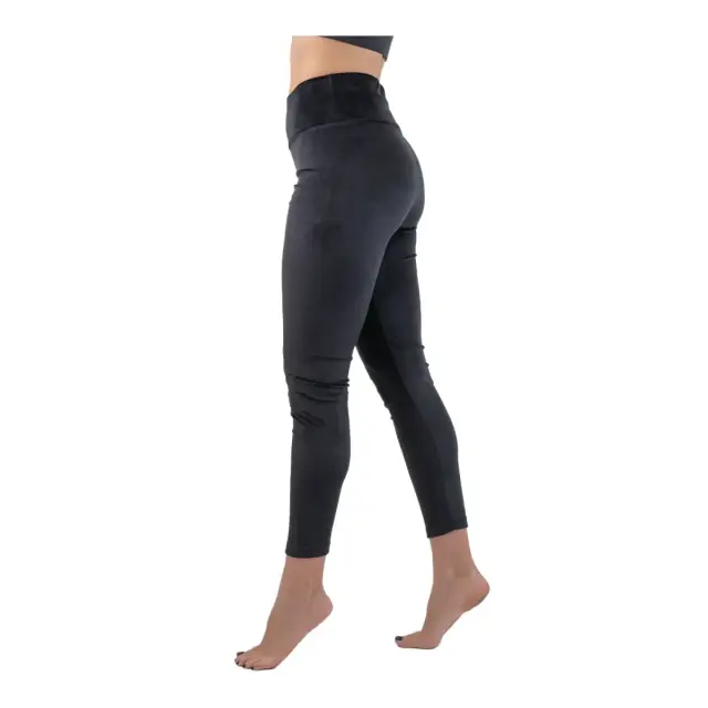 MyWrap Γυναικείο Κολάν Velvet, Χρώμα Μαύρο 2