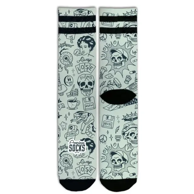 AMERICAN SOCKS Signature Mid High Fomo - 37-41 (S/M) 2