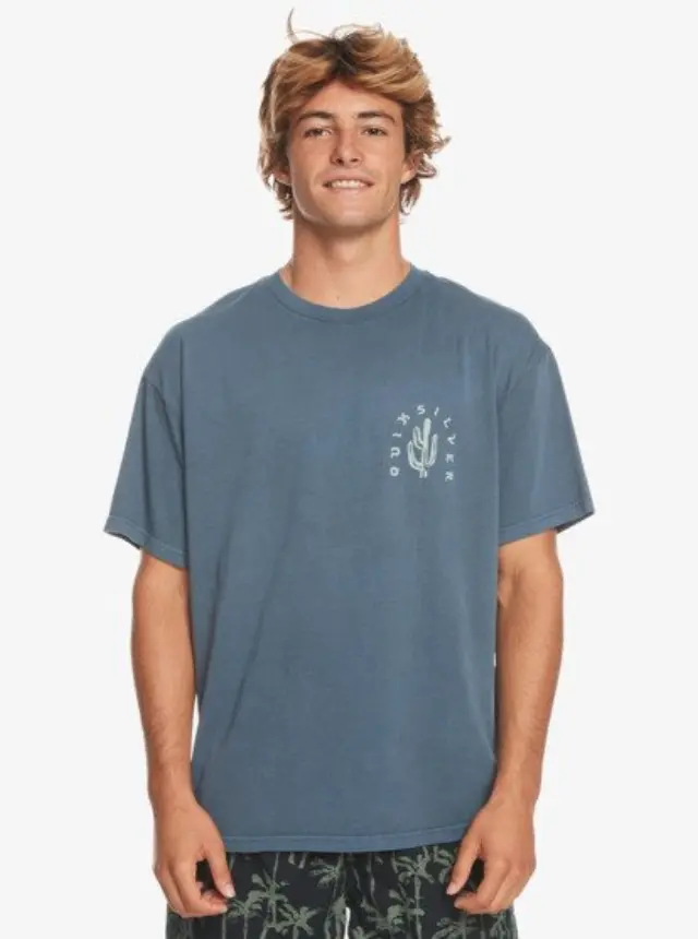 QUIKSILVER SILVER LINING SS-ΜΠΛΟΥΖΑ ΑΝΔΡΙΚΗ BLUE