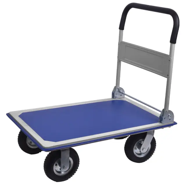 ΠΛΑΤΦΟΡΜΑ ΜΕΤΑΛΛΙΚΗ HEAVY DUTY 350kg - 915Χ615 - 4 ΤΡΟΧΟΙ TPR Φ 220mm 631427
