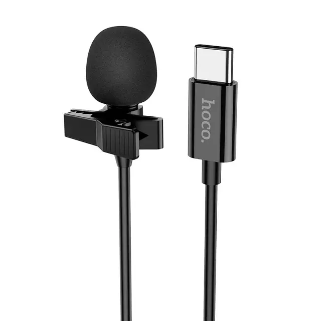 Μικρόφωνο Πέτου Hoco L14 Lavalier με Καλώδιο USB-C 2m 3