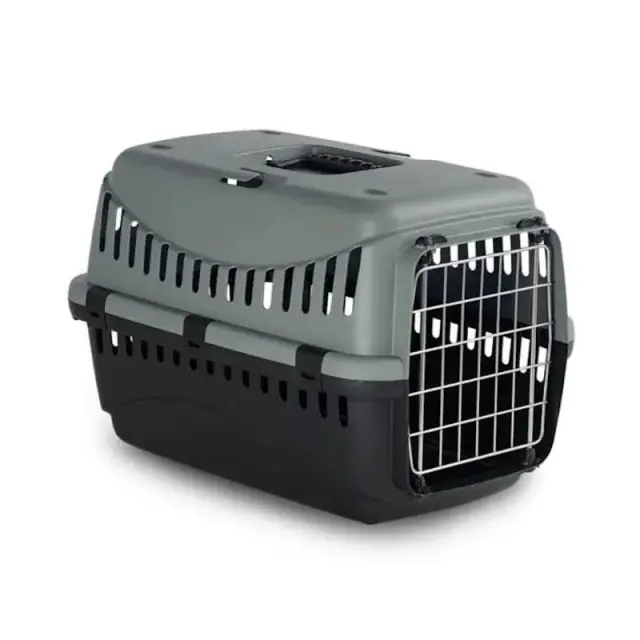 MP Bergamo Box Μεταφοράς Gipsy Eco Grey (58x38x38cm) No.3 38x58x38cm Γραφίτης - No 3