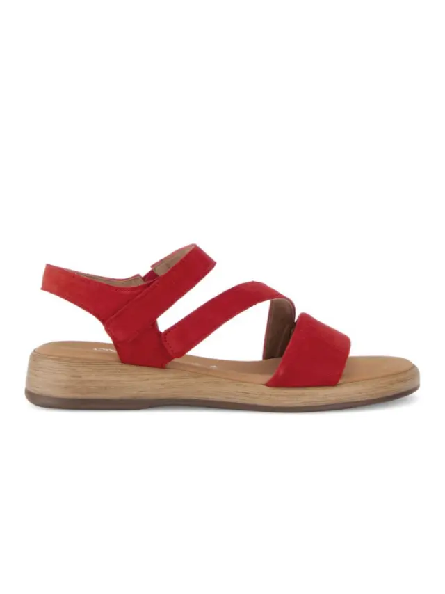 Gabor Πέδιλα Γυναικείο δέρμα Nubuck Κόκκινο GAB/22733N 38-FIRE - 37 3