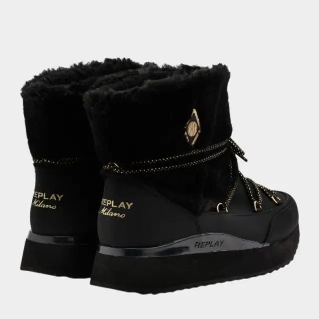 Μποτάκια Replay GWS63.251.C0203S-C098 BLACK Μαύρο - 37 3
