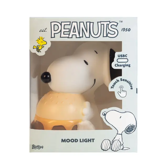 Blue Sky Studios Διακοσμητικό Φωτιστικό / Peanuts Mood Light: Snoopy with Burger 3