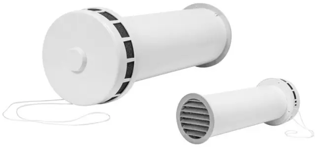 Europlast SPK2-125dB - Κιτ Φυσικού Αερισμού με Ηχομόνωση και Πλέγμα Προστασίας 2