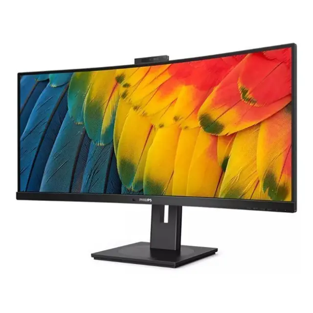Philips 34B1U5600CH Ultrawide VA Curved Monitor 34" QHD 3440x1440 με Χρόνο Απόκρισης 4ms GTG 2