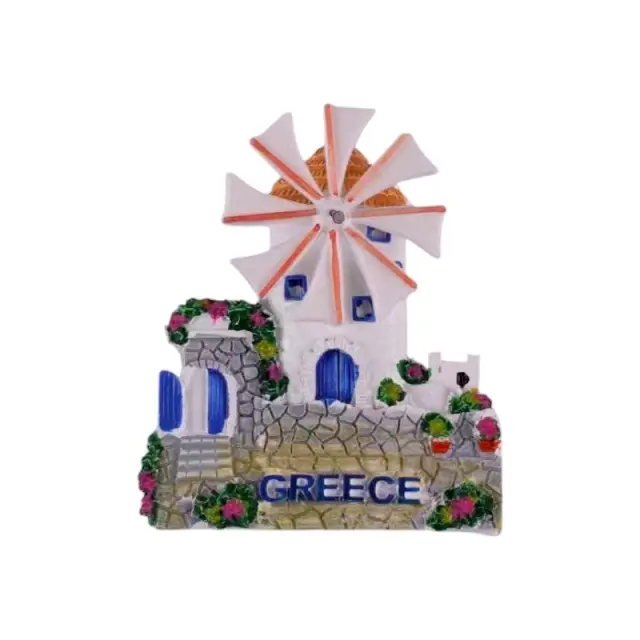 Tουριστικό μαγνητάκι Souvenir – Σετ 12pcs - Resin Magnet - Greece - 678189