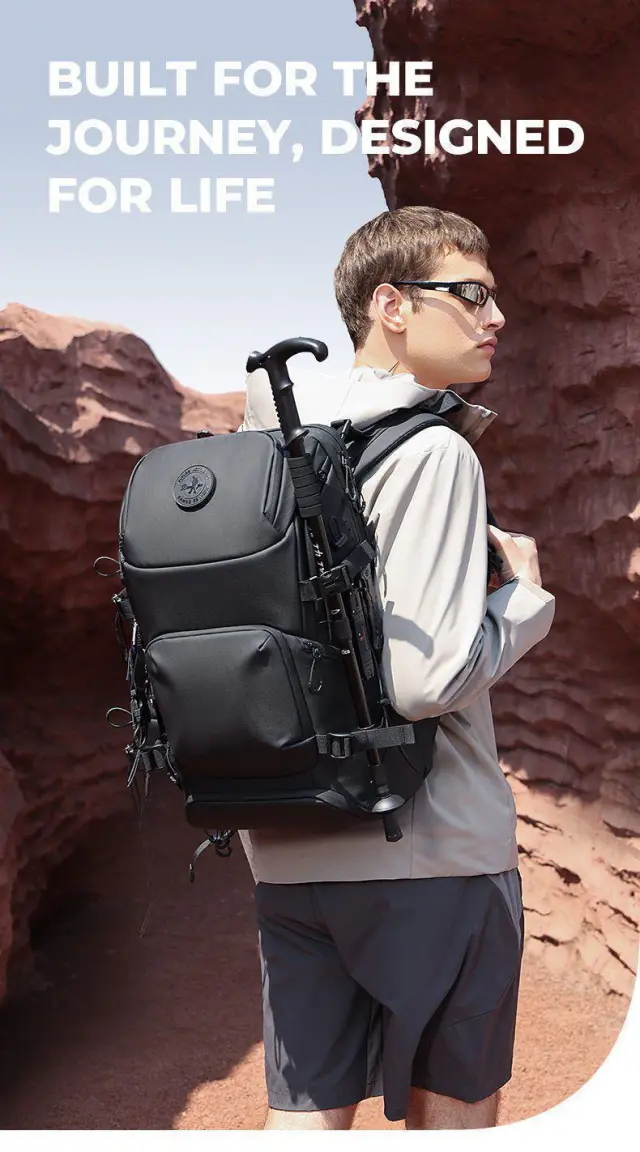 Σακίδιο Outdoor 35L Laptop 15,6 Bange FW229 μαύρο - One Size 2