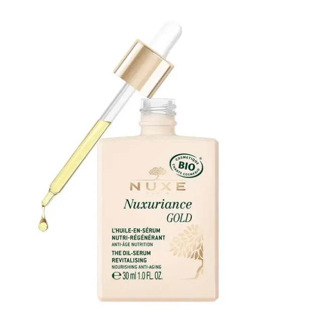 NUXE Nuxuriance Gold The Oil-Serum Revitalising Αντιγηραντικός Ορός Προσώπου, 30ml