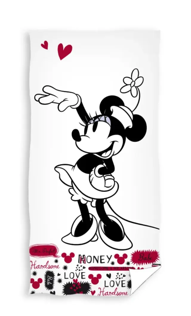Carbotex MINNIE Πετσέτα Θαλάσσης - 100% Cotton 70x140cm (219739)