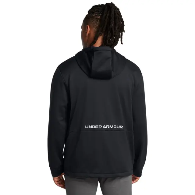 Under Armour Fleece Swacket (1385846-001) - Μαύρο - M 3